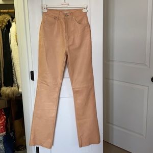 Helmut Lang leather pants 28/29